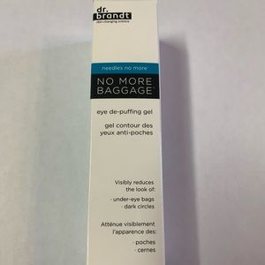 dr. brandt “No More Baggage” eye de-puffing gel